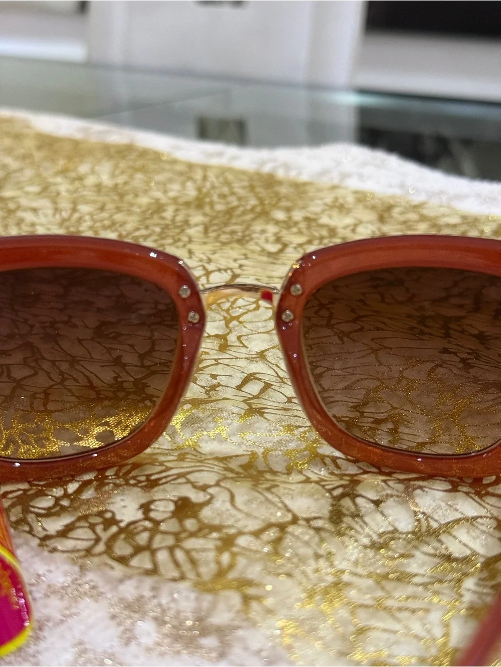 NWT Catherine Malandrino Cat-Eye Sunglasses in Mauve, Very Rare, Vintage